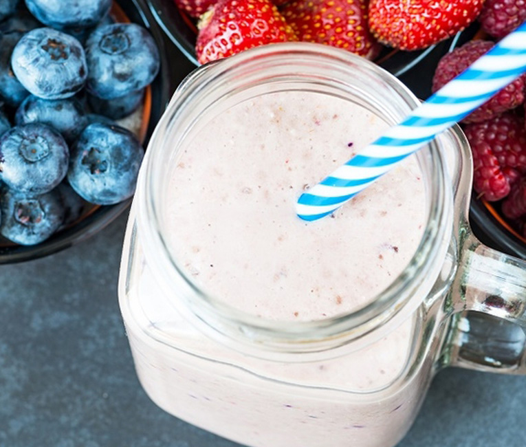 Berry Blast Protein Shake Recipe Curves