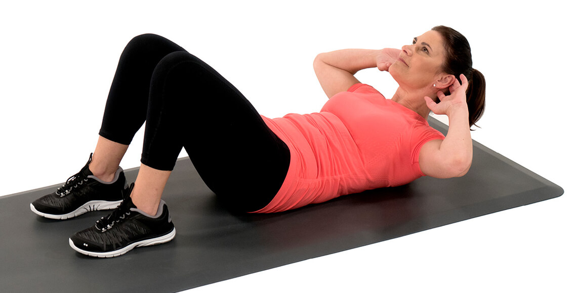 Crunches - Core Exercises for Women