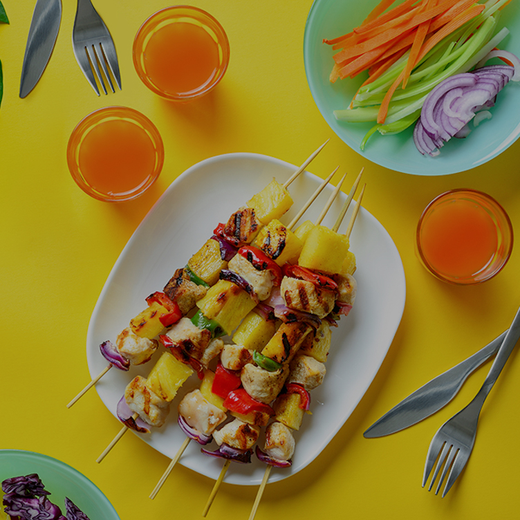 Pineapple skewers