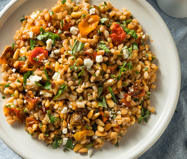 Chicken Farro Salad Recipe Curves